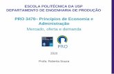 PRO 3470 Princípios de Economia e Administração