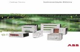 Catálogo Técnico Instrumentação Elétrica