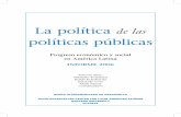 La política de las políticas públicas
