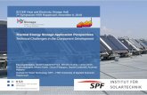 Thermal Energy Storage Application Perspectives