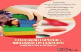 EDUCAÇÃO ESPECIAL / INCLUSIVA EM CONTEXTO: SABERES EM ...