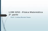 LOM 3253 - Física Matemática 2ª. parte