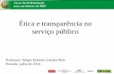 Ética e transparência no serviço público