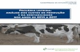 Pecuária leiteira: análise dos custos de produção e da ...