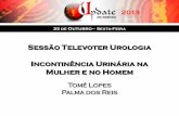 Sessão Televoter Urologia Incontinência Urinária na Mulher ...