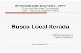 Busca Local Iterada - UFPR