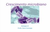 Crescimento microbiano - University of São Paulo