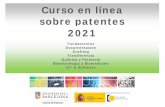 Curso sobre patentes 2021 en linea