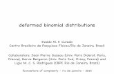 deformed binomial distributions - CBPF