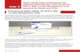 Teste rápido para investigação da infecção pelo HIV por ...