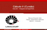 Cálculo II (Cursão) - Instituto de Matemática ...