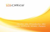 Guia de Produto do Microsoft Office Web Apps