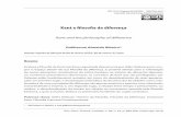 [T] Kant e filosofia da diferença