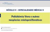 Policitémia Vera e outras neoplasias mieloproliferativas