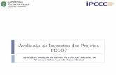 Avaliação de Impactos dos Projetos FECOP