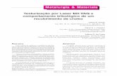 Texturização por Laser ND:YAG e comportamento tribológico ...