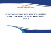CATÁLOGO DE EXTENSÃO FACULDADE PROMOVE