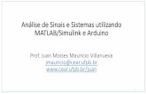 Análise de Sinais e Sistemas utilizando MATLAB/Simulink e ...