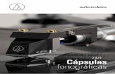 2021 Cápsulas fonográficas - Audio-Technica
