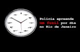 Polícia apreende um fuzil por dia no Rio de Janeiro
