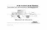 FA142C, FA162C Portuguese User Manual