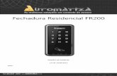 Fechadura Residencial FR200 - Automatiza