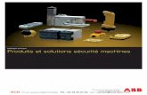 Catalogue principal Produits et solutions sécurité machines