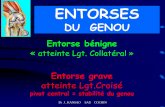 ENTORSES DU GENOU - medesim.fr
