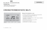 CRONOTERMOSTATO Wi-Fi - ELNUR GABARRON