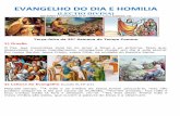 EVANGELHO DO DIA E HOMILIA