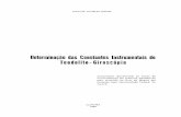 Determinação das Constantes Instrumentais do Teodolito ...