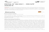 EDITAL Nº 08/2021 – SRI/UFF ANEXO II Alemanha