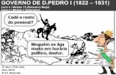 GOVERNO DE D.PEDRO I (1822 – 1831)