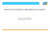 ASPECTOS CLÍNICOS e MECÂNICOS DO PARTO