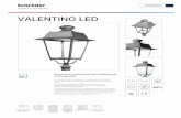 Schreder VALENTINO LED pt 17 01 2022