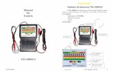 Testador de Sensores TSI-1000/G2 Manual TSI-1000/G2 Do ...