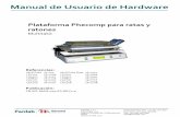 Plataforma Phecomp para ratas y ratones - Hugo Sachs