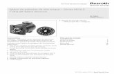 Motor de palhetas de alto torque – Séries MV015 Folha de ...