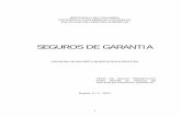 SEGUROS DE GARANTIA