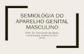 SEMIOLOGIA DO APARELHO GENITAL MASCULINO