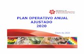 PLAN OPERATIVO ANUAL AJUSTADO 2020