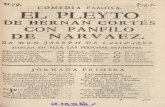 El pleyto de Hernan Cortés con panfilo de Narvaez :Comedia ...