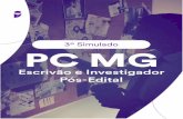 1 3º Simulado PC-MG Escrivão e Investigador 20/11/2021
