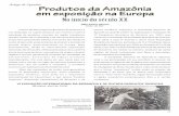 Artigo de Opinião Produtos da Amazônia em exposição na Europa