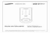 Guia do Usuário SHS-3320/3321 Fechadura Digital Samsung