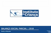 BALANÇO SOCIAL PARCIAL | 2018