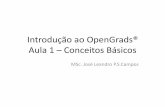 Introdução ao OpenGrads® Aula 1 – Conceitos Básicos