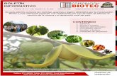 BOLETÍN INFORMATIVO - Corporacion Biotec
