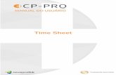 Manual CP-Pro Mais - Time Sheet