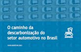 O caminho da descarbonização do setor automotivo no Brasil